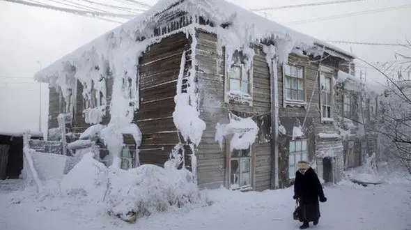 یاکوتسک  روسیه یکی از سردترین نقاط مسکونی دنیا 