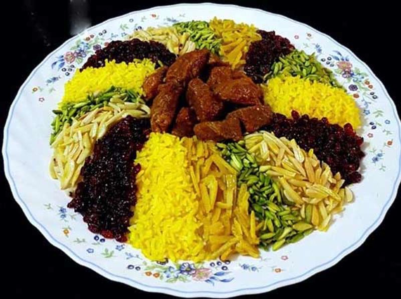 تزئین قیمه نثار