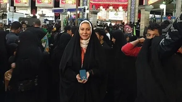 آرزوی بازیگر زن در ایام محرم 