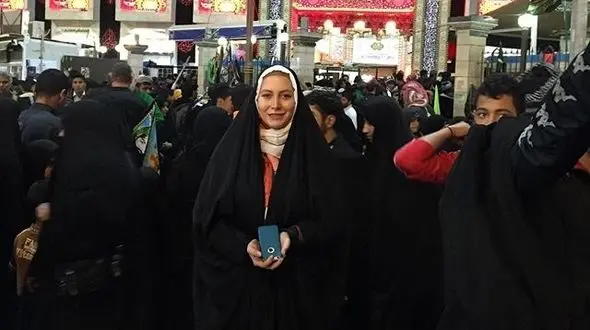 آرزوی بازیگر زن در ایام محرم 
