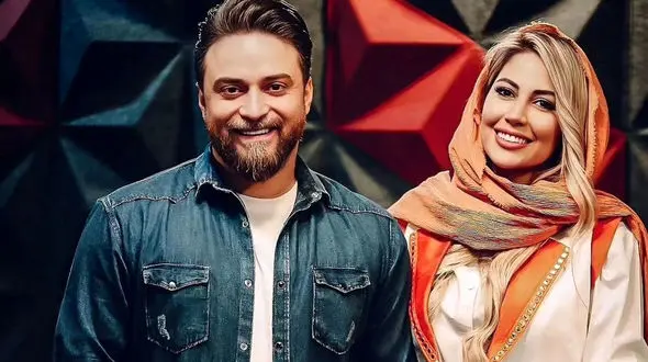 قاب عاشقانه بابک جهانبخش در کنار همسر زیبایش