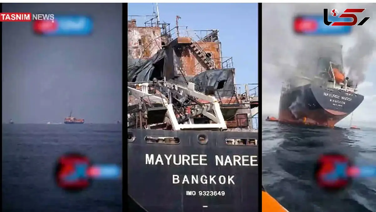 اولین فیلم ویژه از تنگه هرمز /  این نفتکش چگونه به گل نشست!  / گزارش روز 39 جنگ در خلیج فارس

