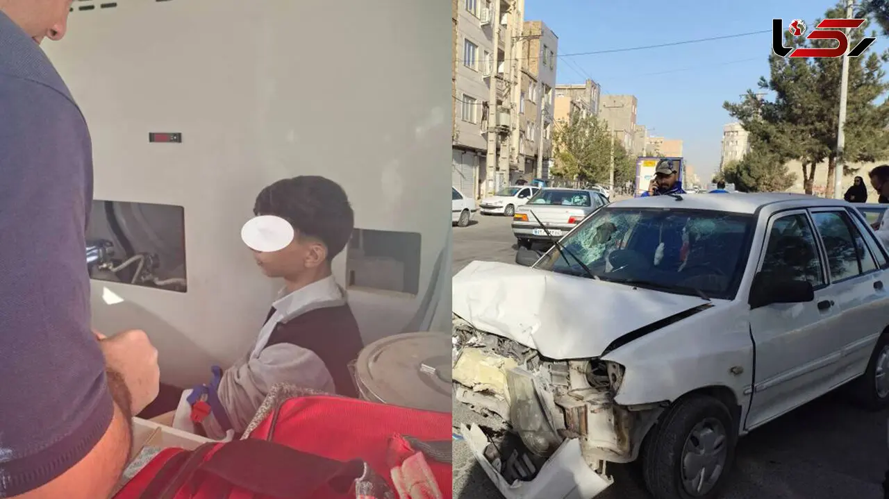 تصادف ۳ سرویس مدرسه با ۱۵ دانش آموز مصدوم؛ آنها مجوز فعالیت نداشتند ! / مدیران مدارس برای منافع اقتصادی با خودروهای غیرقانونی همکاری می‌کنند + صوت