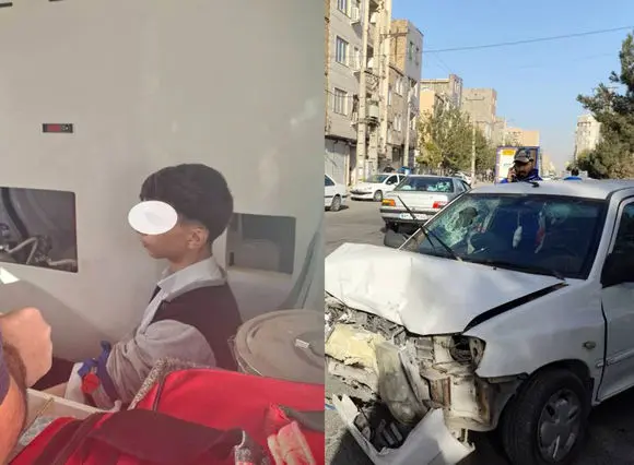 تصادف ۳ سرویس مدرسه با ۱۵ دانش آموز مصدوم؛ آنها مجوز فعالیت نداشتند ! / مدیران مدارس برای منافع اقتصادی با خودروهای غیرقانونی همکاری می‌کنند + صوت