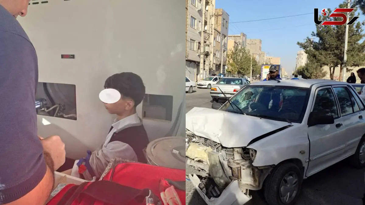 تصادف ۳ سرویس مدرسه با ۱۵ دانش آموز مصدوم؛ آنها مجوز فعالیت نداشتند ! / مدیران مدارس برای منافع اقتصادی با خودروهای غیرقانونی همکاری می‌کنند + صوت