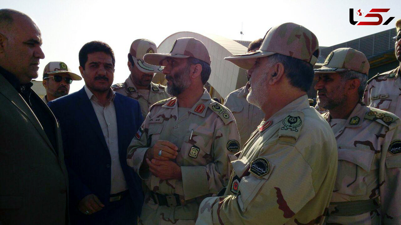 بازدید فرمانده مرزبانی کشور از مرز شلمچه / آمادگی فرماندهان مرزی ایران و عراق برای مراسم اربعین حسینی+تصاویر