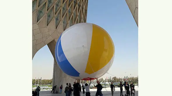 پروژه ساخت چین به برج آزادی رسید