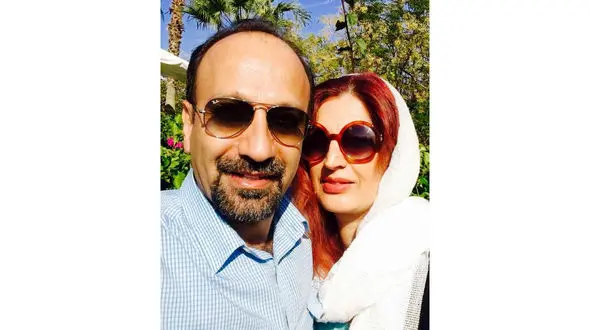 سلفی اصغر فرهادی و همسرش پریسا بخت آور در آنتالیا +عکس