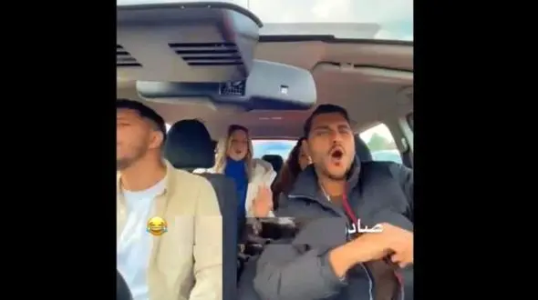 فیلم عاو عاو عاو صادق بوقی در جشن کریسمس آلمانی ها ! / مرزها را درنوردید !