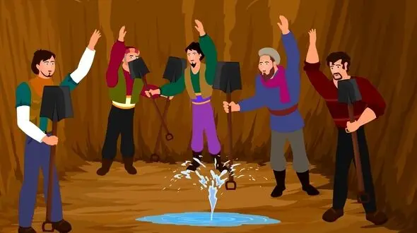 انیمیشن آب در بیایان