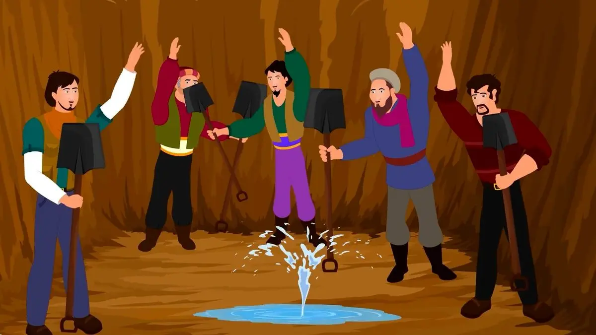 انیمیشن آب در بیایان