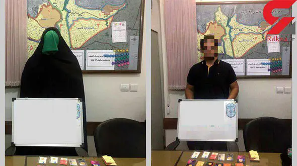 مردی چادر به سرکرد و به خانه ای در زعفرانیه دستبرد زد+عکس با چادر و بدون چادر دزد