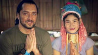 بهرام رادان در کنار زن تایلندی +عکس