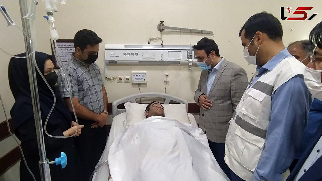 سه بیمار حادثه ریزش ساختمان متروپل آبادان در بیمارستان 
