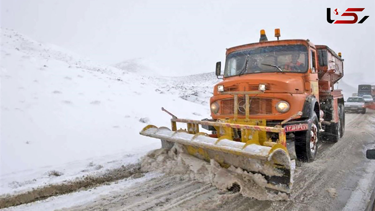 جاده فیروزکوه به دلیل برف و کولاک مسدود شد