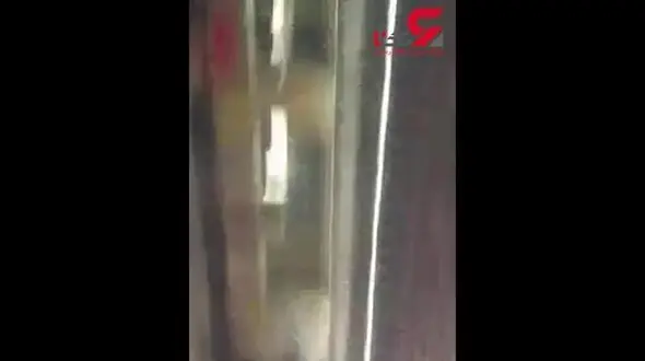 لحظه شلیک مامور پلیس به ضارب مترو شهر ری + فیلم 