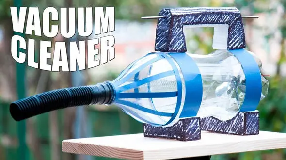 فیلم/ یک روش ساده و سریع برای ساخت جارو برقی با بطری پلاستیکی نوشابه