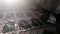 آتش‌سوزی هولناک مسجد الشجره در کازرون + عکس