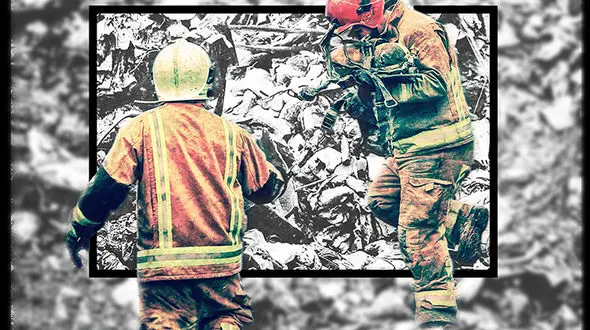 برگزاری مراسم تشییع پیکر شهدای آتش نشان پلاسکو تا دقایقی دیگر/ حضور مردم قبل از آغاز رسمی مراسم 