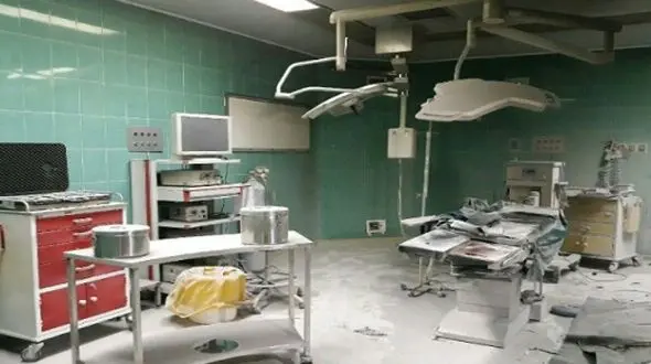 انفجار کپسول اکسیژن در اطاق عمل بیمار سمنانی را کشت !+عکس