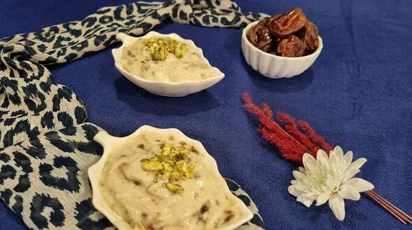 طرز تهیه تُمِلی کرمانشاهی با کشک و خرما؛ ساده و مقوی