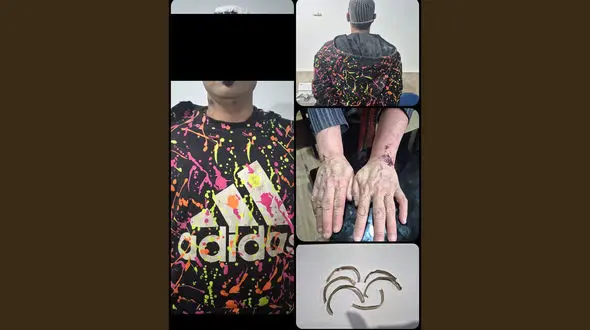 این زن چادری مرد از آب در آمد / در خانه هارا میزد و ....