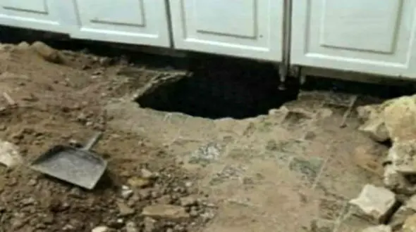 حفر تونل برای سرقت در یزد