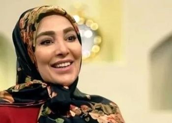 پوشش متفاوت ژیلا صادقی در اکران یک فیلم