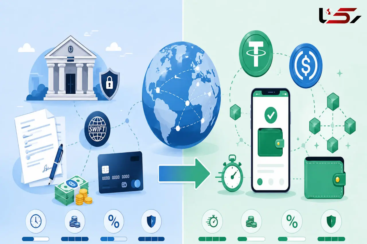 آیا استیبل‌کوین‌ها جایگزین روش‌های سنتی انتقال پول می‌شوند؟