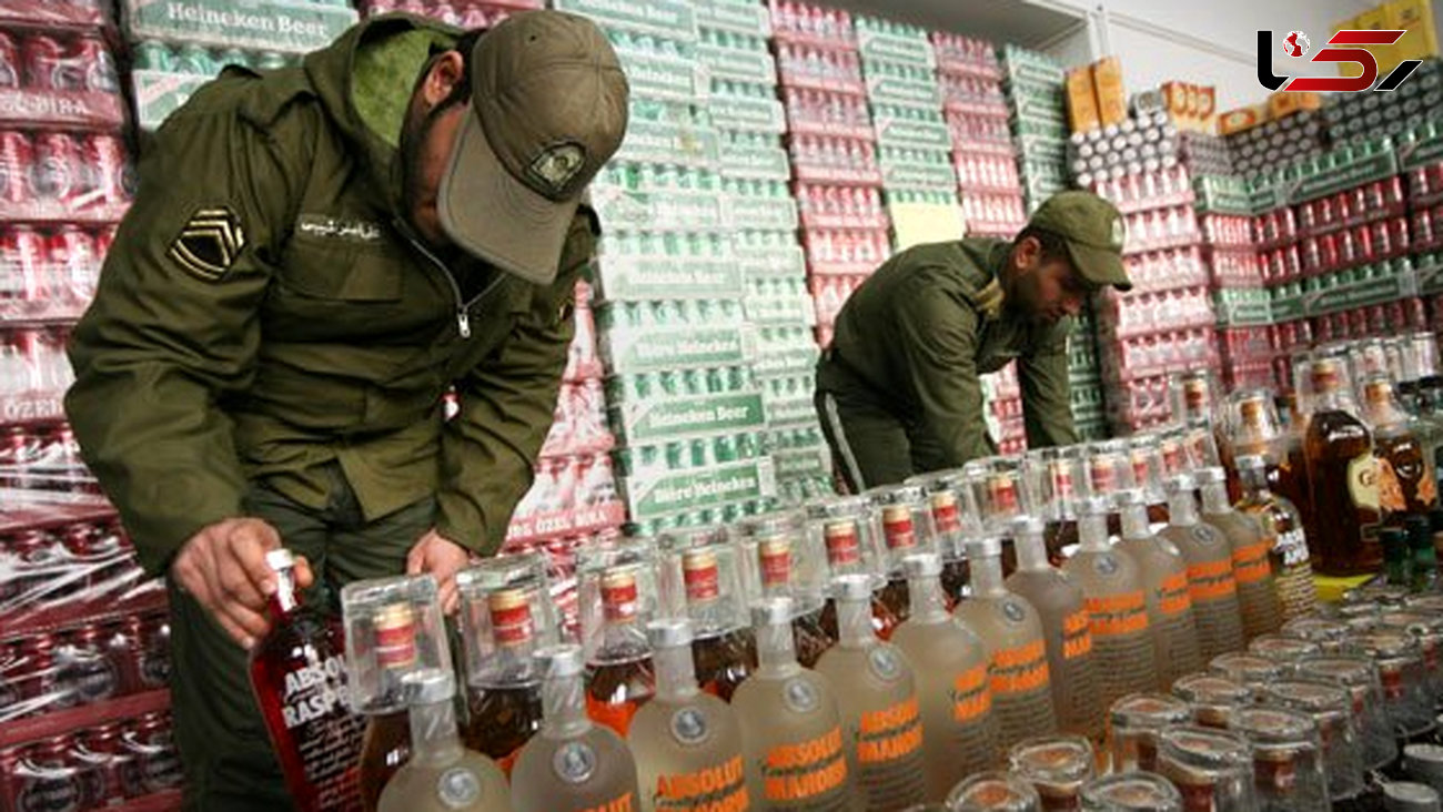 560 بطری از انواع مشروبات خارجی و دست‎ساز کشف شد