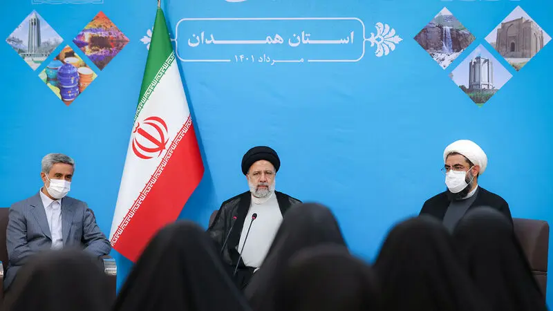 سفر رییس جمهوری به همدان -آیت‌الله سید ابراهیم رئیسی رئیس دولت سیزدهم در سی‌اُمین سفر استانی خود عازم استان همدان ش