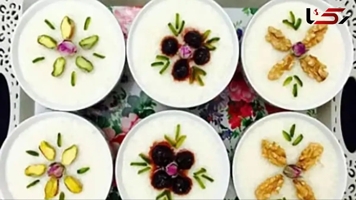 طرز تهیه فرنی نارگیلی خانگی؛ دسری ساده برای دورهمی‌ های شب یلدایی