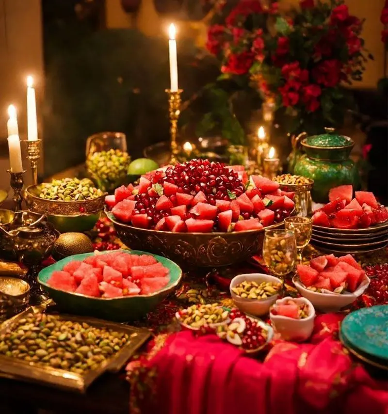 سفره شب یلدا باکلاس<p> </p>