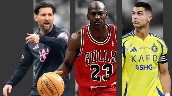 پردرآمد ترین ورزشکاران تاریخ با حضور مایکل جردن ، مسی و رونالدو!