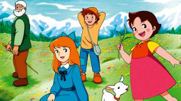 نماهنگ انیمیشنی / خاطره بازی دهه شصتی ها با انیمیشن بچه های کوه آلپ  + فیلم 