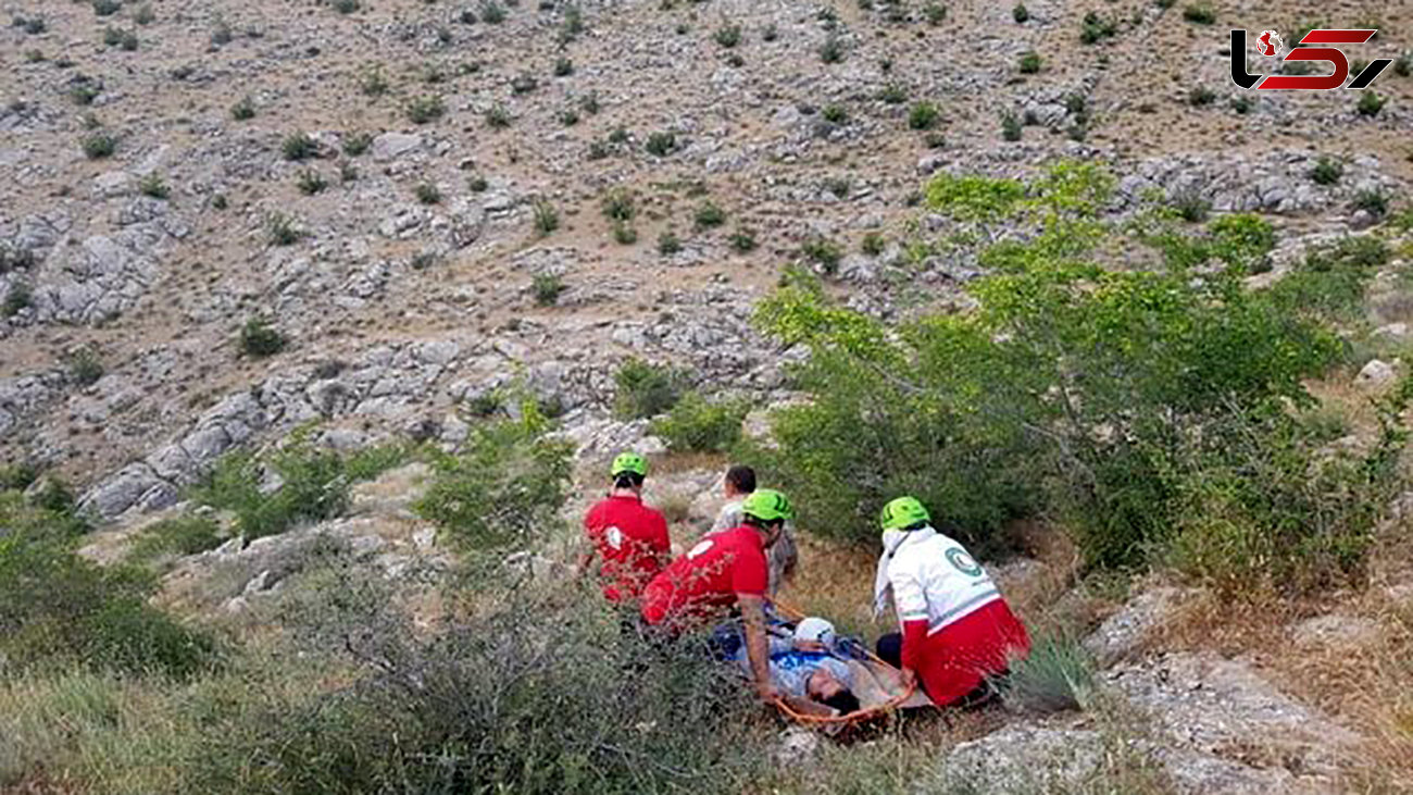 سقوط زن 30 ساله هنگام چیدن سبزی کوهی در الموت