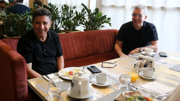 میهمان ویژه قلعه نویی در تاشکند/ حضور برانکو در اردوی تیم ملی فوتبال ایران + تصاویر