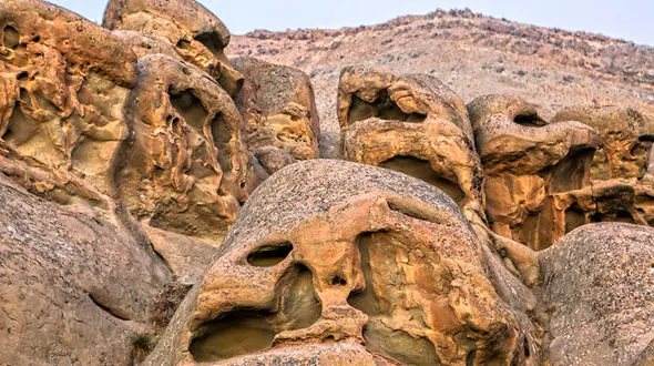  روستای ارواح سنگی بیخ گوش تهران! +تصاویر 