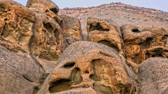 روستای ارواح سنگی بیخ گوش تهران! +تصاویر 