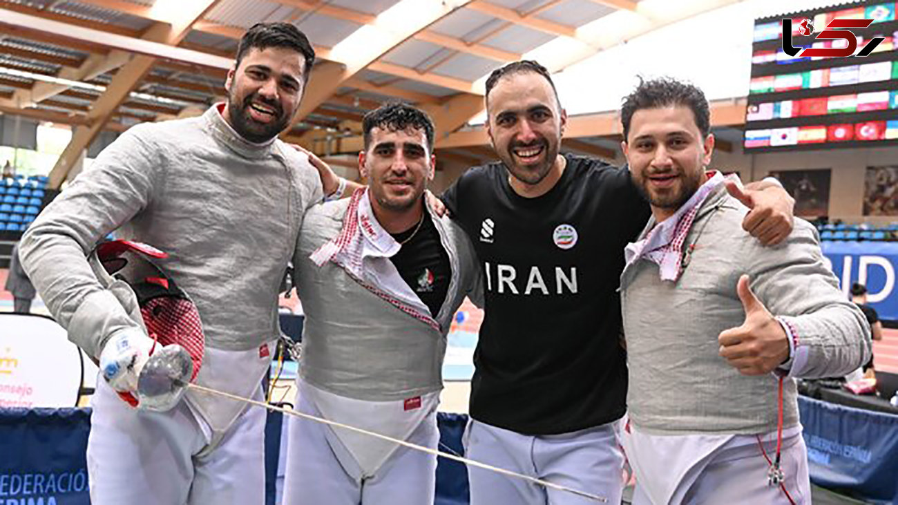  اعلام رنکینگ شمشیربازی المپیک/ ایران بهترین تیم آسیا