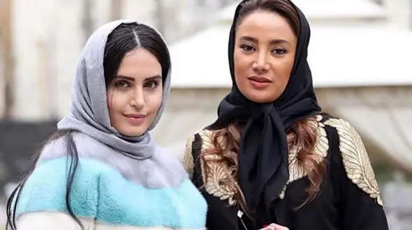 قاب صمیمی و دیدنی بهاره افشاری و الناز شاکردوست