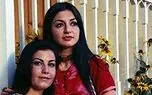 عکس سفر در زمان / بهروز وثوقی در دو قاب عاشقانه / یکی با گوگوش یکی با پوری بنایی