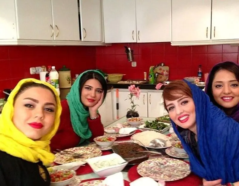 مهمان نوازی به سبک نرگس مجمدی