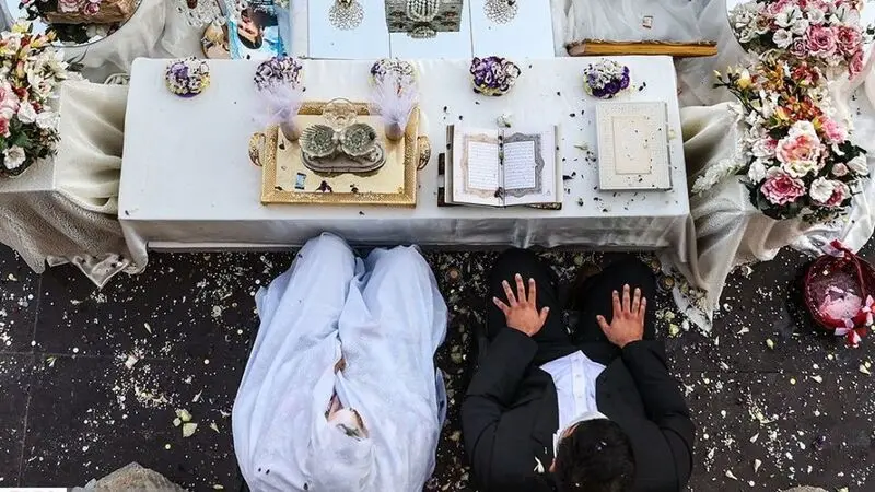 جشن عروسی دختران انقلاب