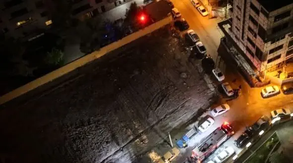 حریق شبانه مجتمع مسکونی 184 واحدی/ شب ترسناک اصفهان+عکس و فیلم