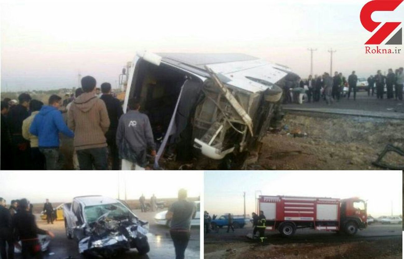 اعلام علت حادثه اتوبوس راهیان نور در محور سوسنگرد 