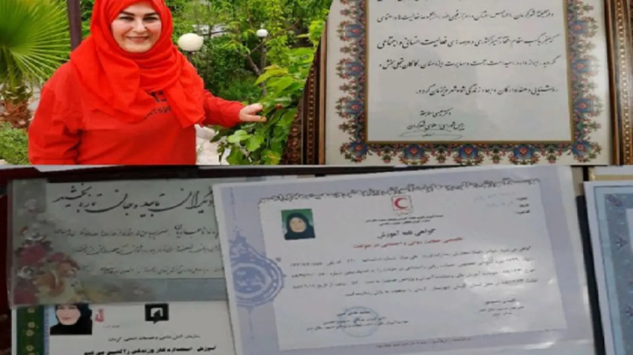 این زن در ایران رکورد عجیبی دارد! + عکس ها