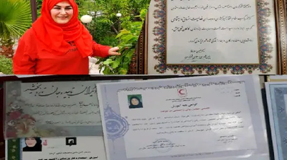 این زن در ایران رکورد عجیبی دارد! + عکس ها