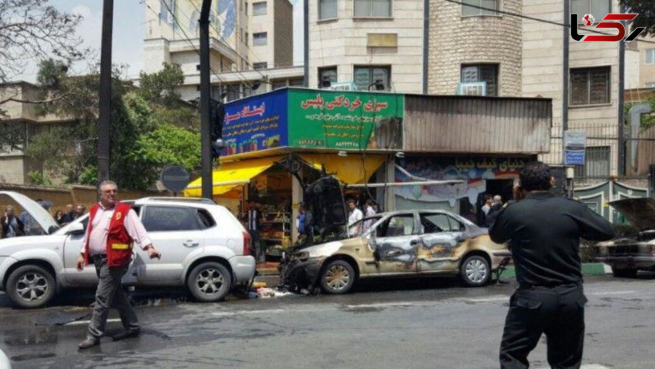 جزییات آتش‌سوزی در خیابان شریعتی تهران + فیلم و تصاویر
