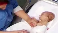 فیلم / افشای خشونت هولناک خانم پرستار با نوزاد ۵ روزه / سیلی محکمش کودک رامعلول و فلج مغزی کرد / پدر و مادرش شکایت کردند